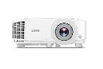 BenQ MW560, DLP, WXGA (1280x800), 20, 000:1, 4000 ANSI Lumens, 1.1X, Auto Vertical Keystone, Anti-Dust Sensor, HDMI x2, VGA, VGA out, S-video, RCA, USB-A 5V/1.5A, 10W speaker, 3D, up to 15, 000 hrs lamp life, Glass Lenses, QCast ready, 2.3kg, White